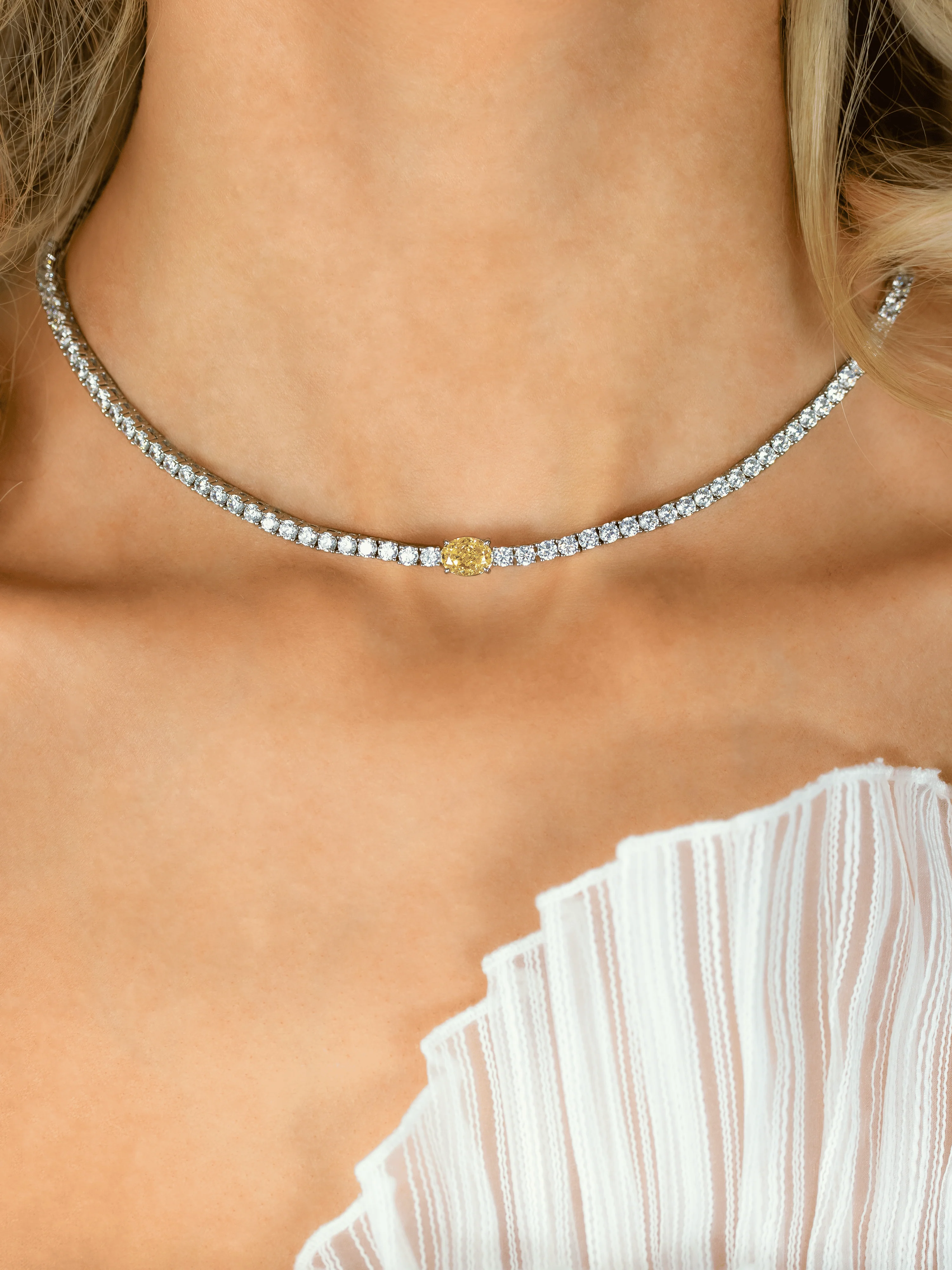 Aurelia Set - Lemondrop - Necklace, Earrings & Bracelet - Image 2