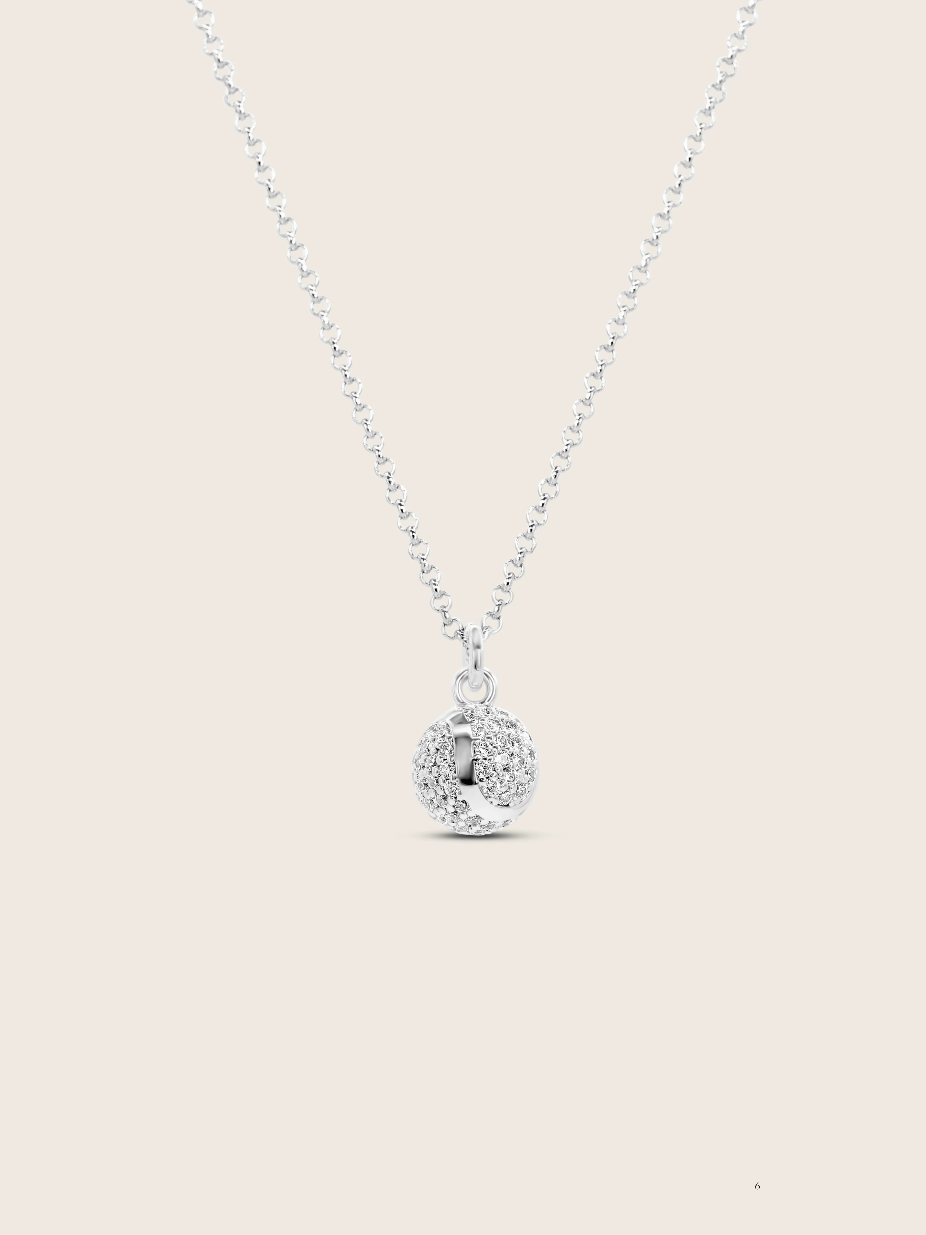 Court Necklace Pavé - Image 2