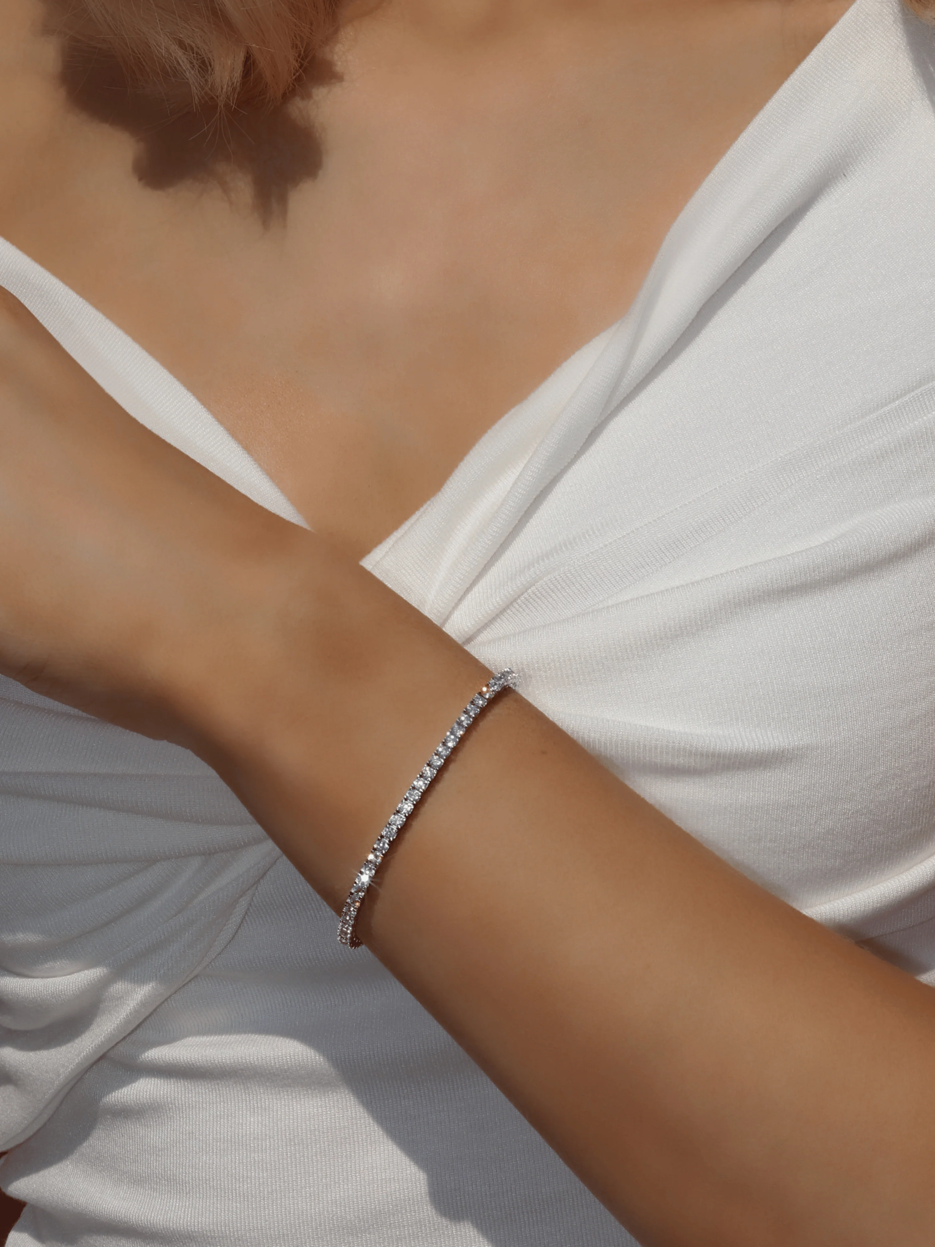 Celeste Tennis Bracelet - Image 4