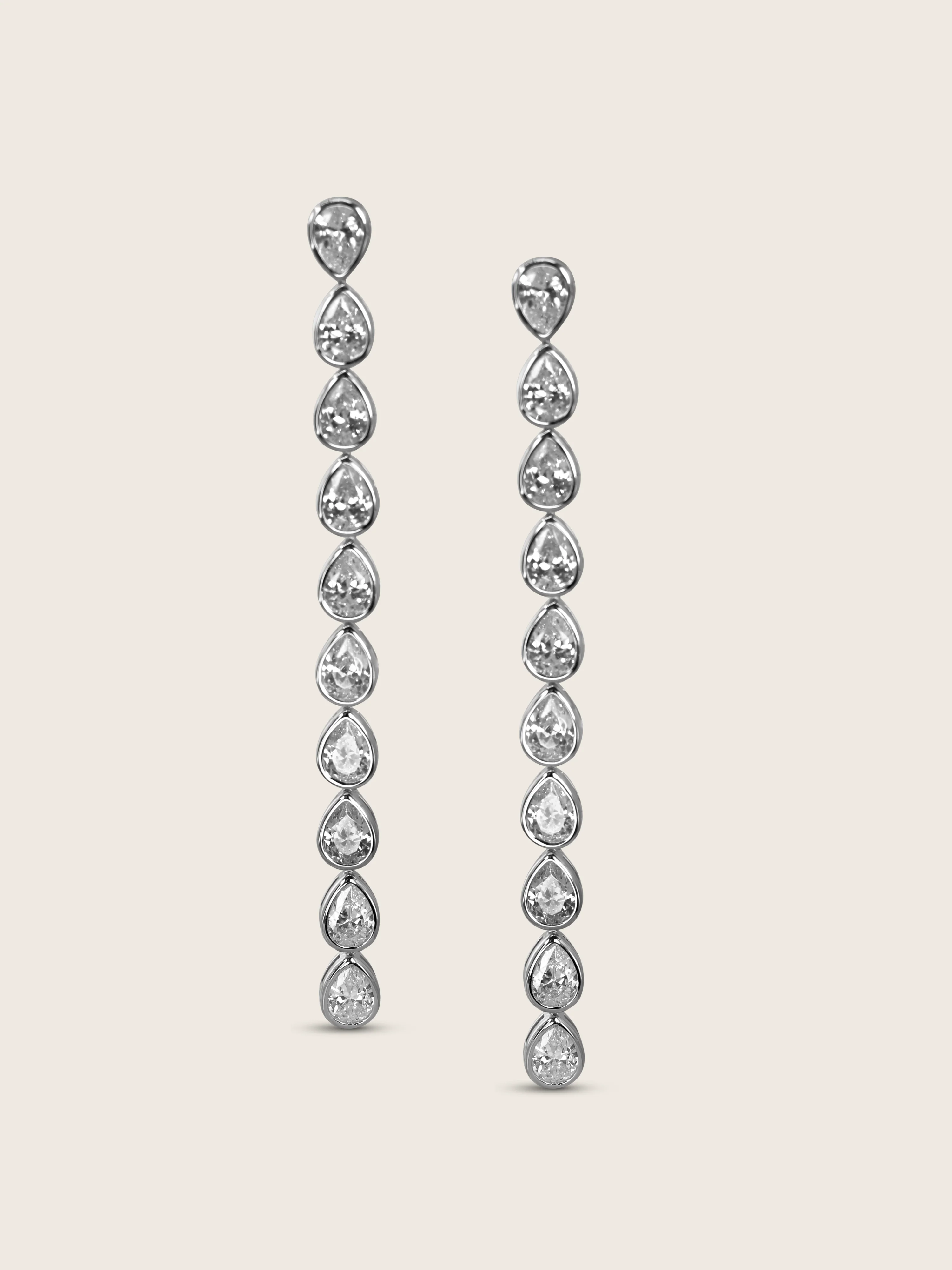 Constance Pear Drop Earrings