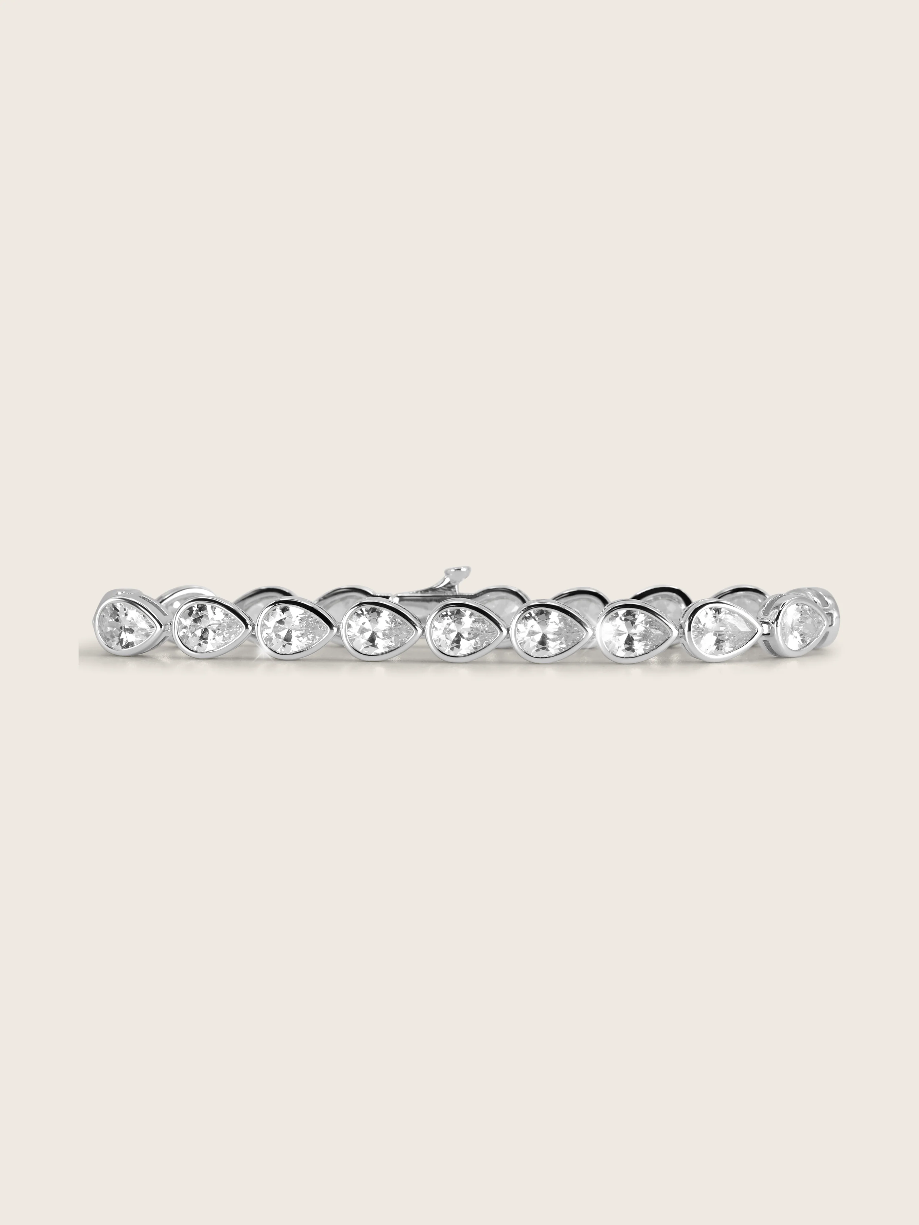 Constance Pear Tennis Bracelet
