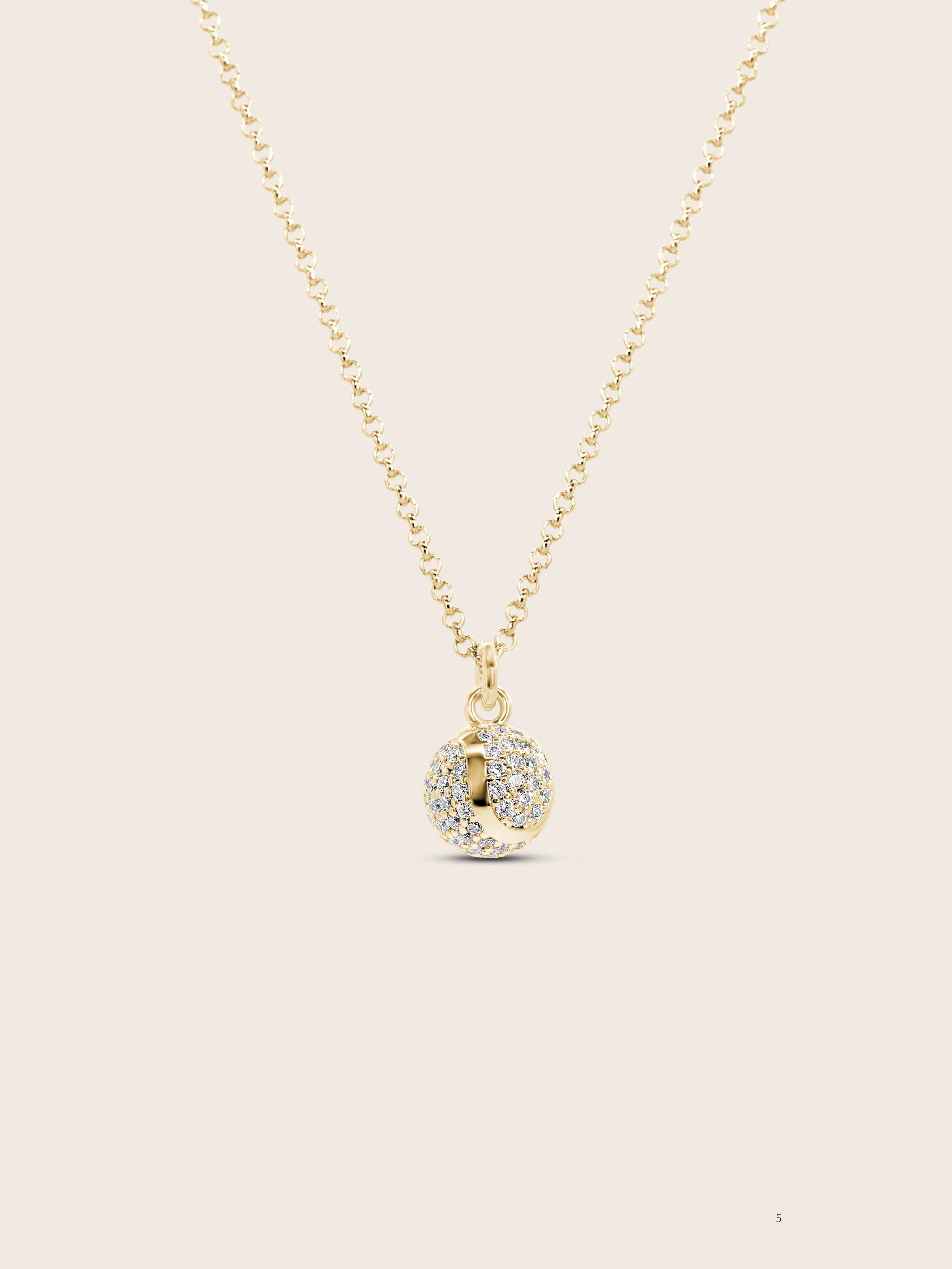 Court Necklace Pavé - Image 2