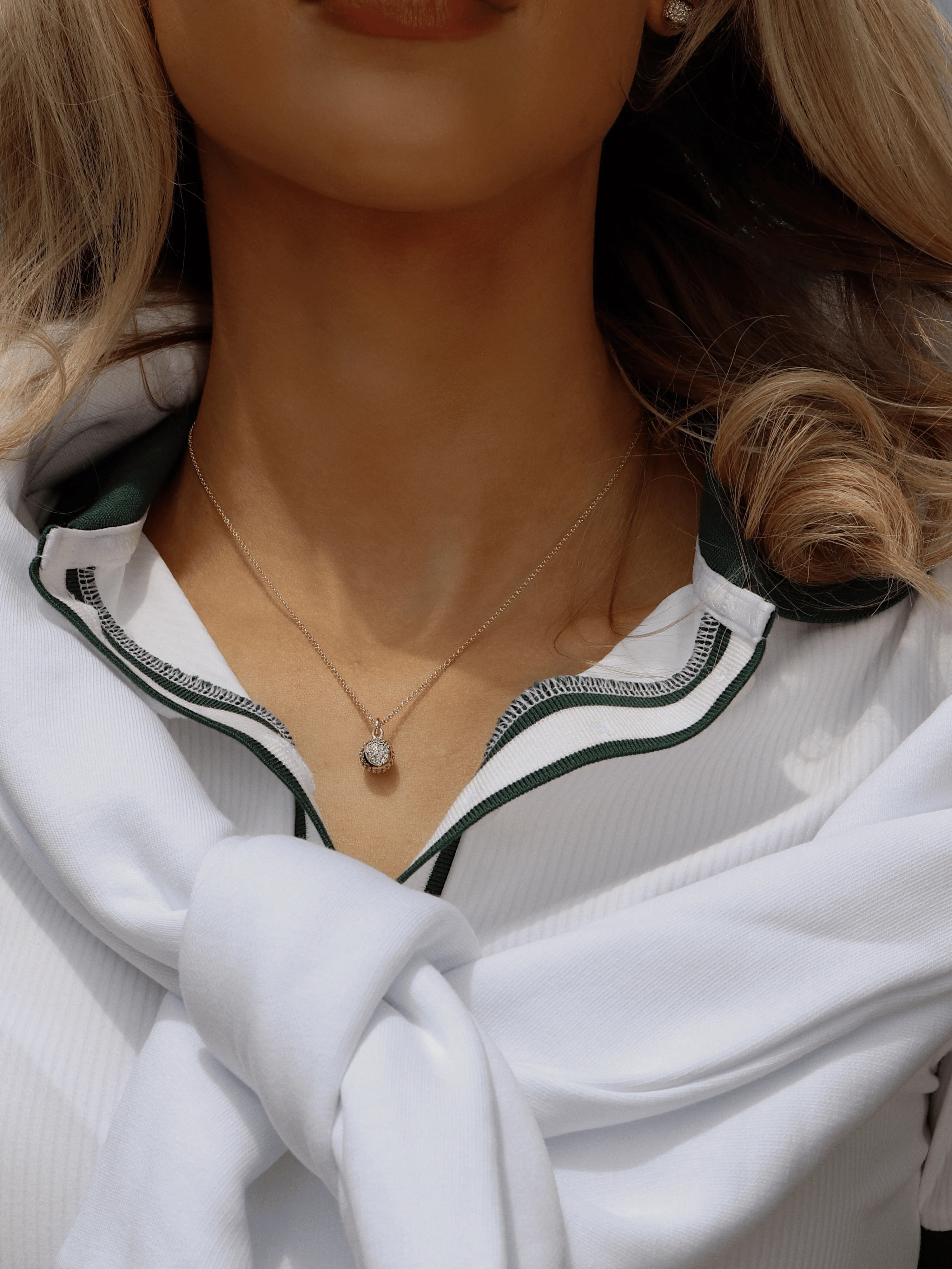 Court Necklace Pavé - Image 6