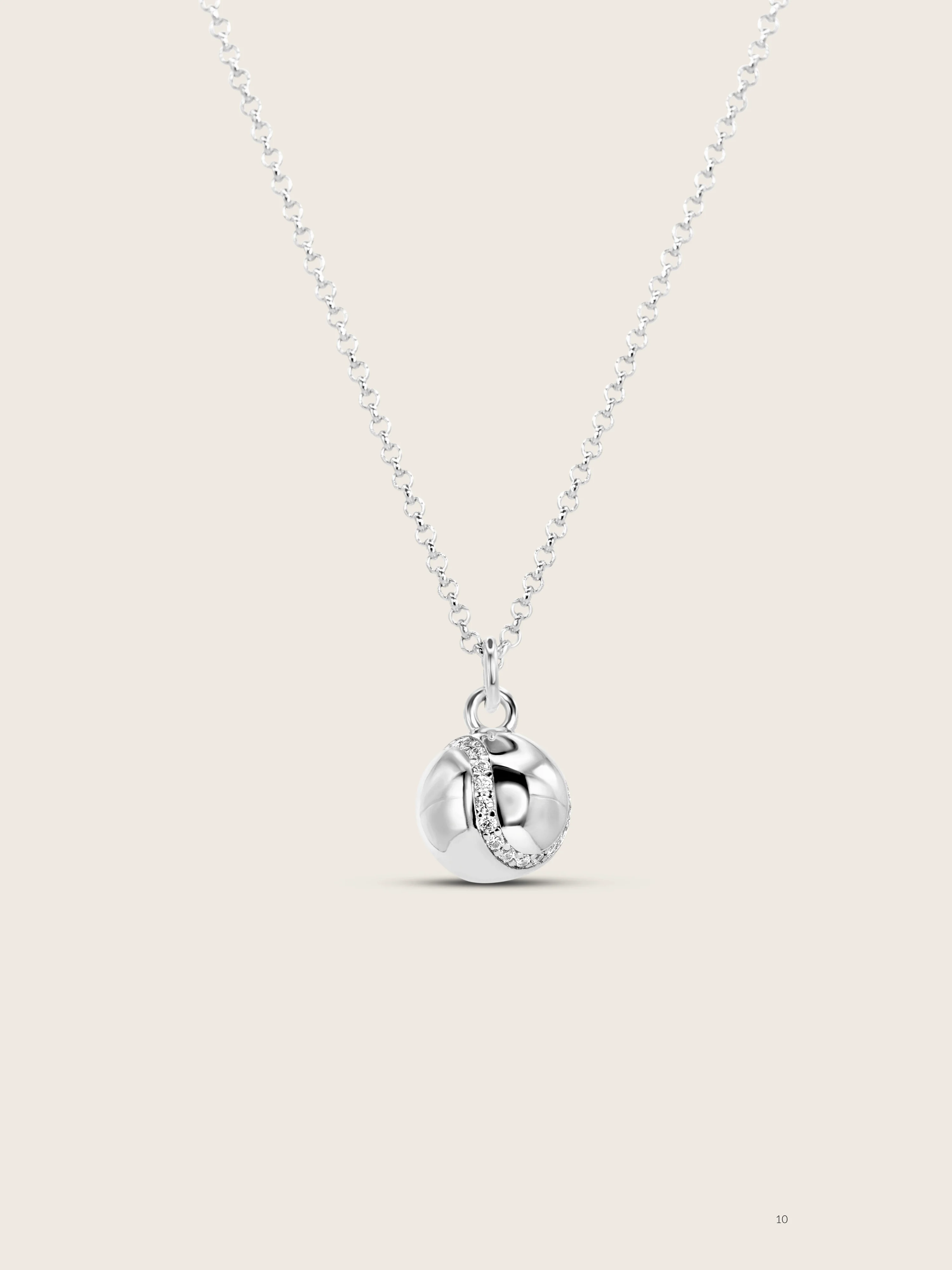 Court Necklace Semi-Pavé - Image 2