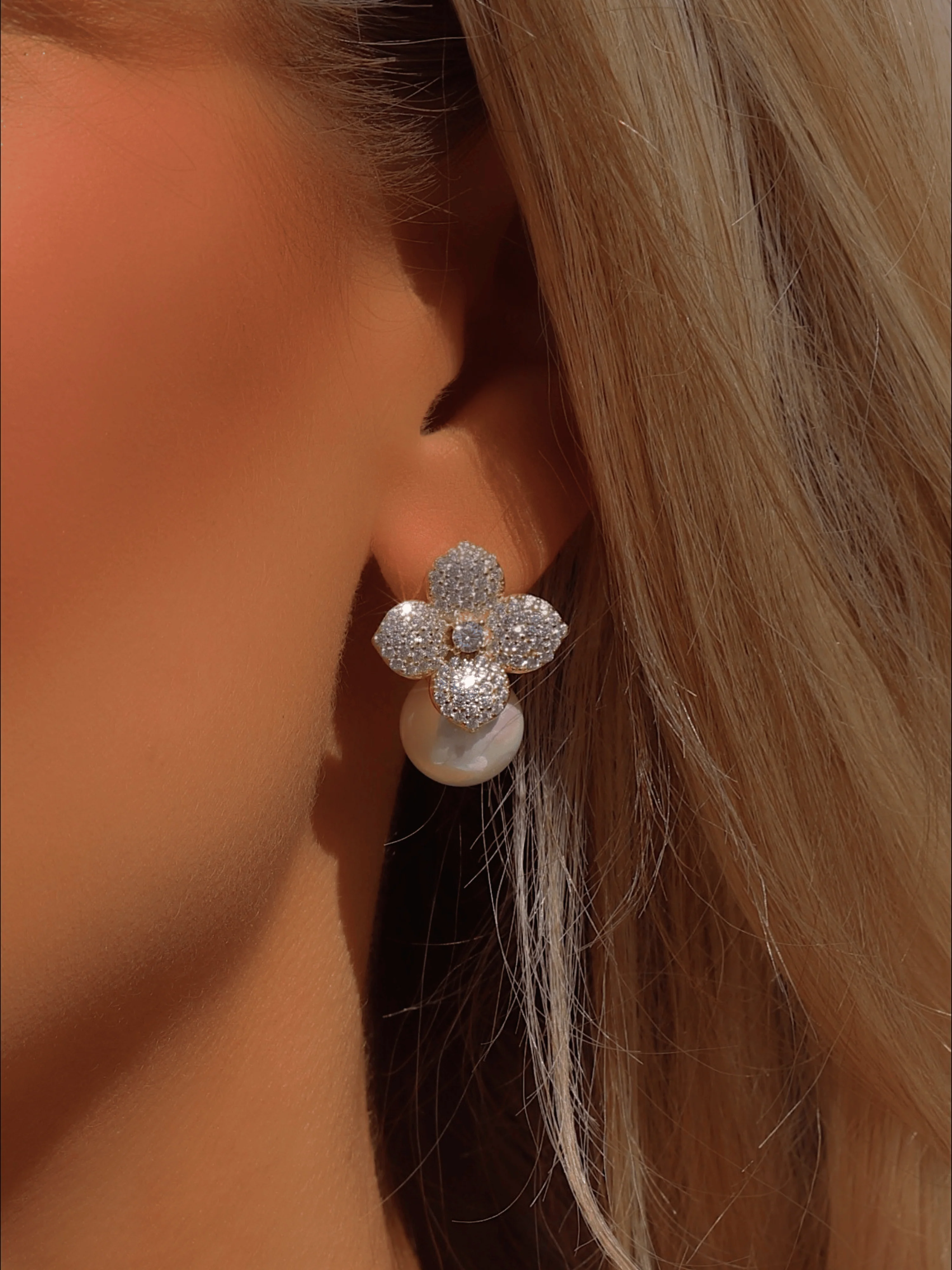 Hydrangea Earrings - Image 4