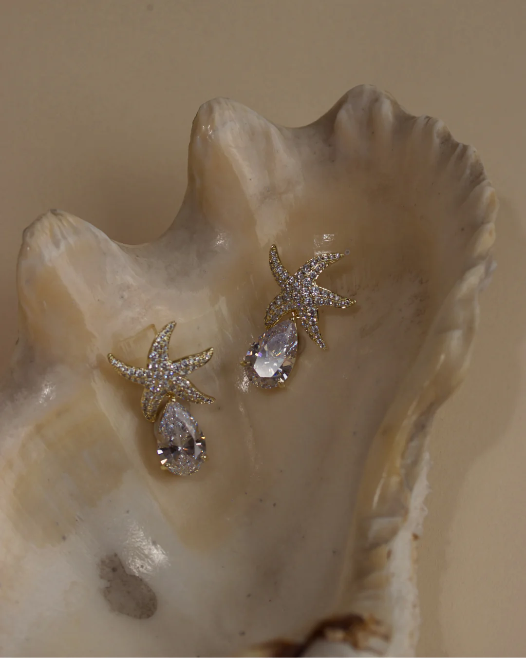Marina Pear Drop Earrings - Image 3