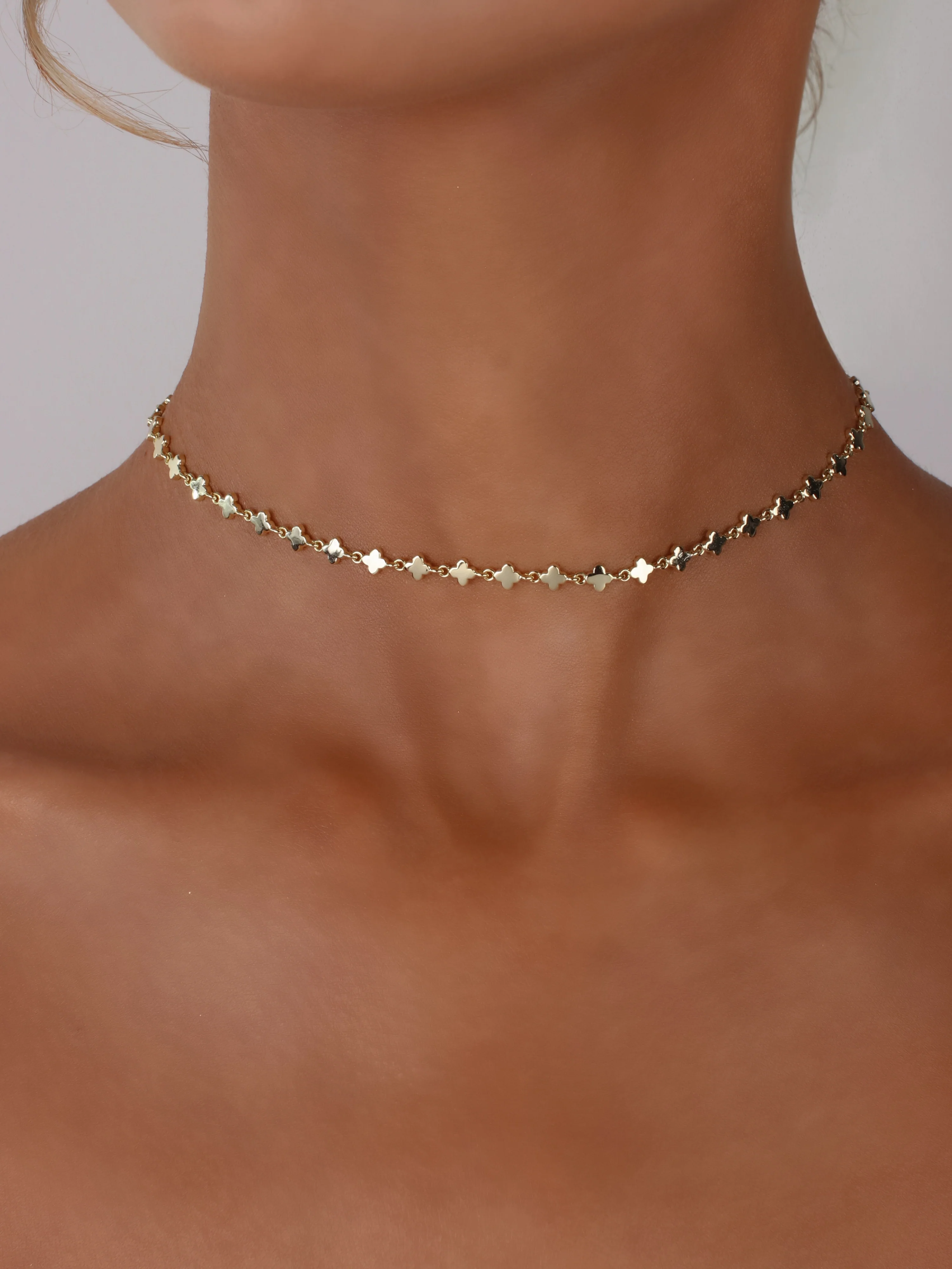 Micro Hydrangea Necklace - Image 2