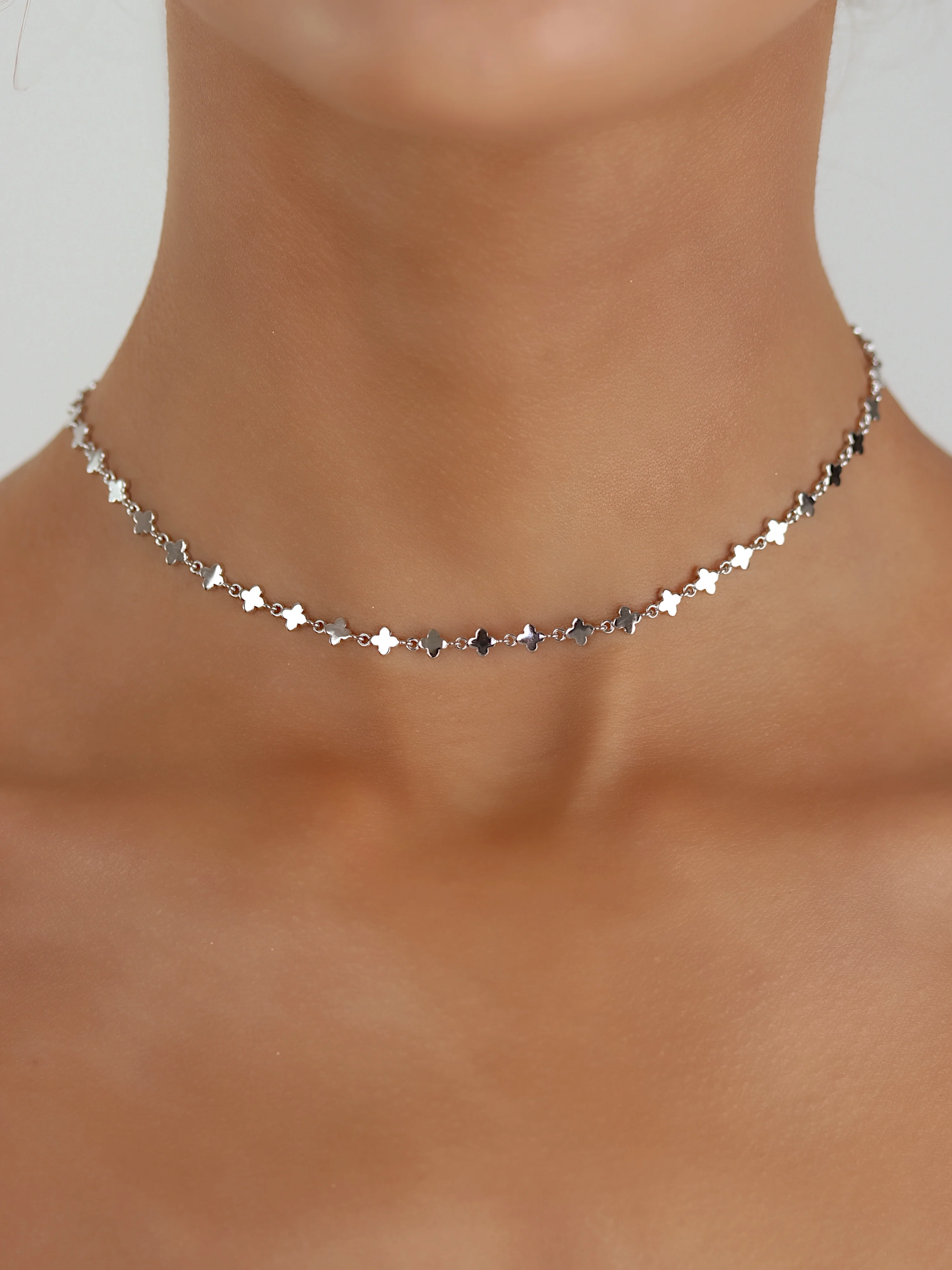 Micro Hydrangea Necklace - Image 2