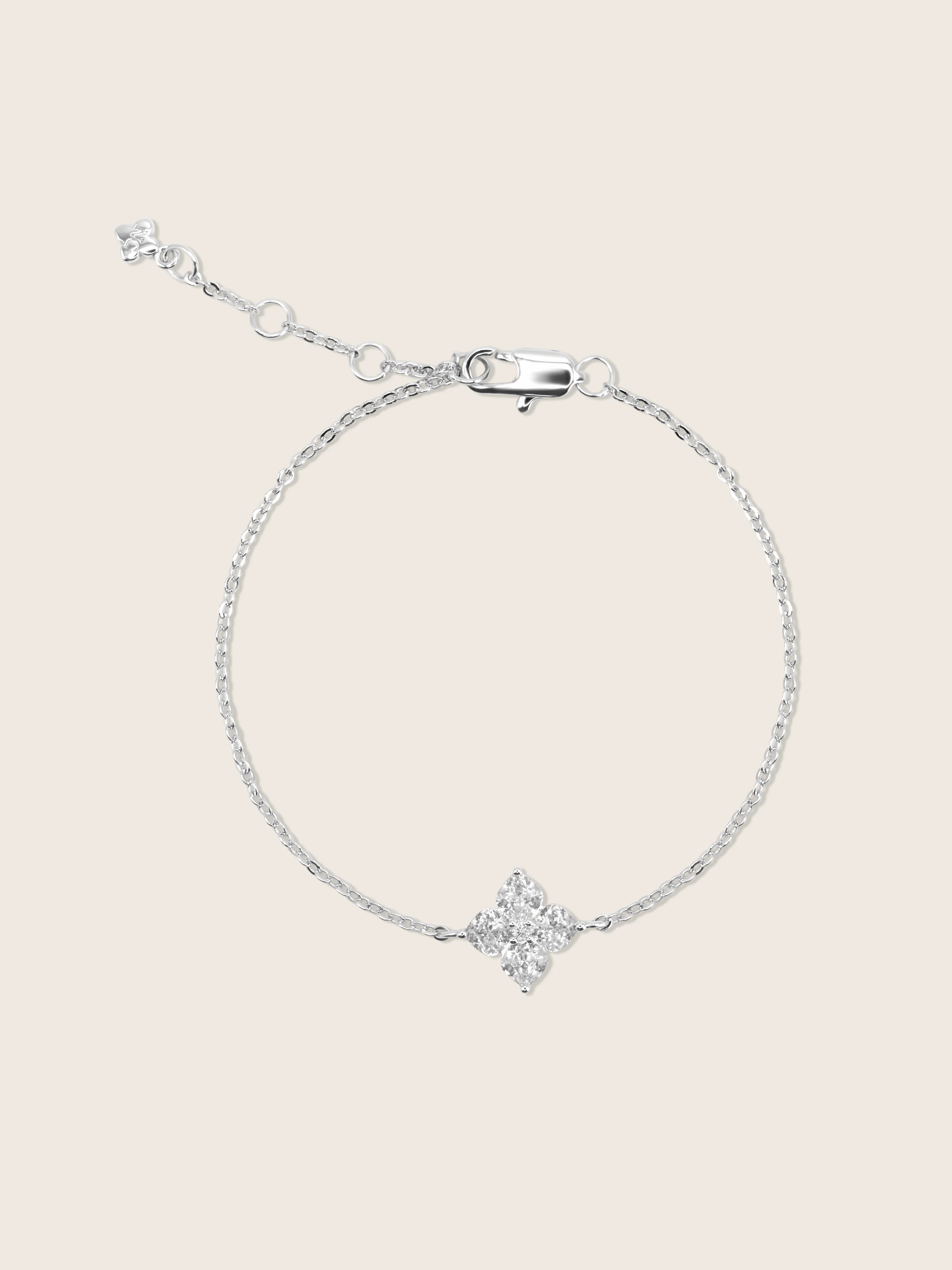 Mini Crystal Hydrangea Bracelet - Image 2