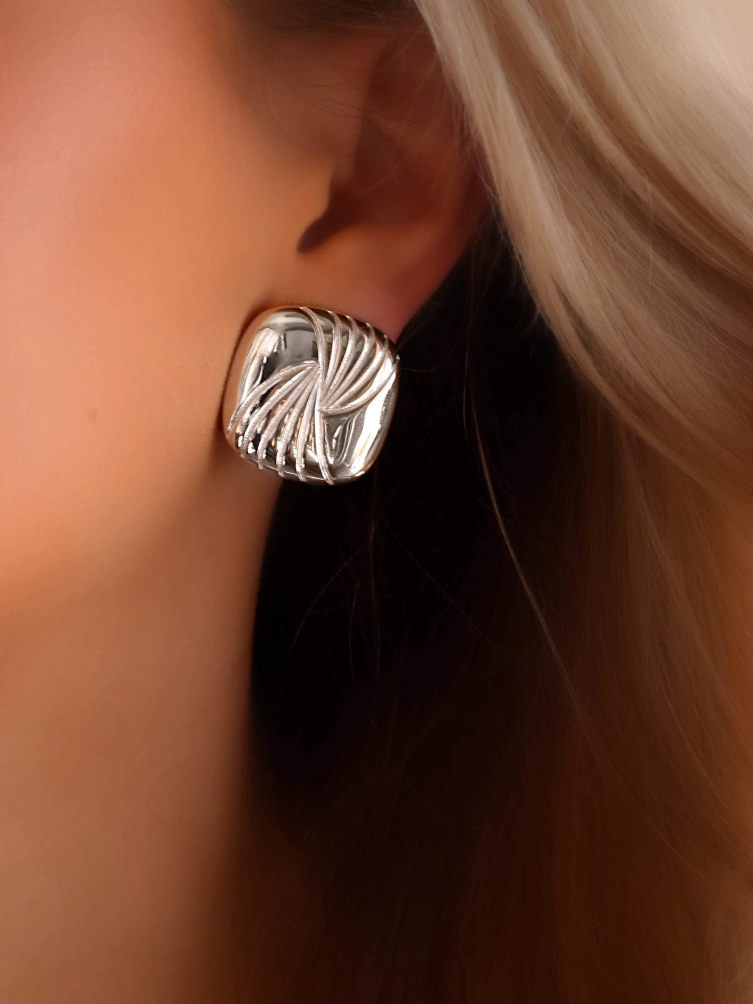 Miranda Statement Earrings - Image 2