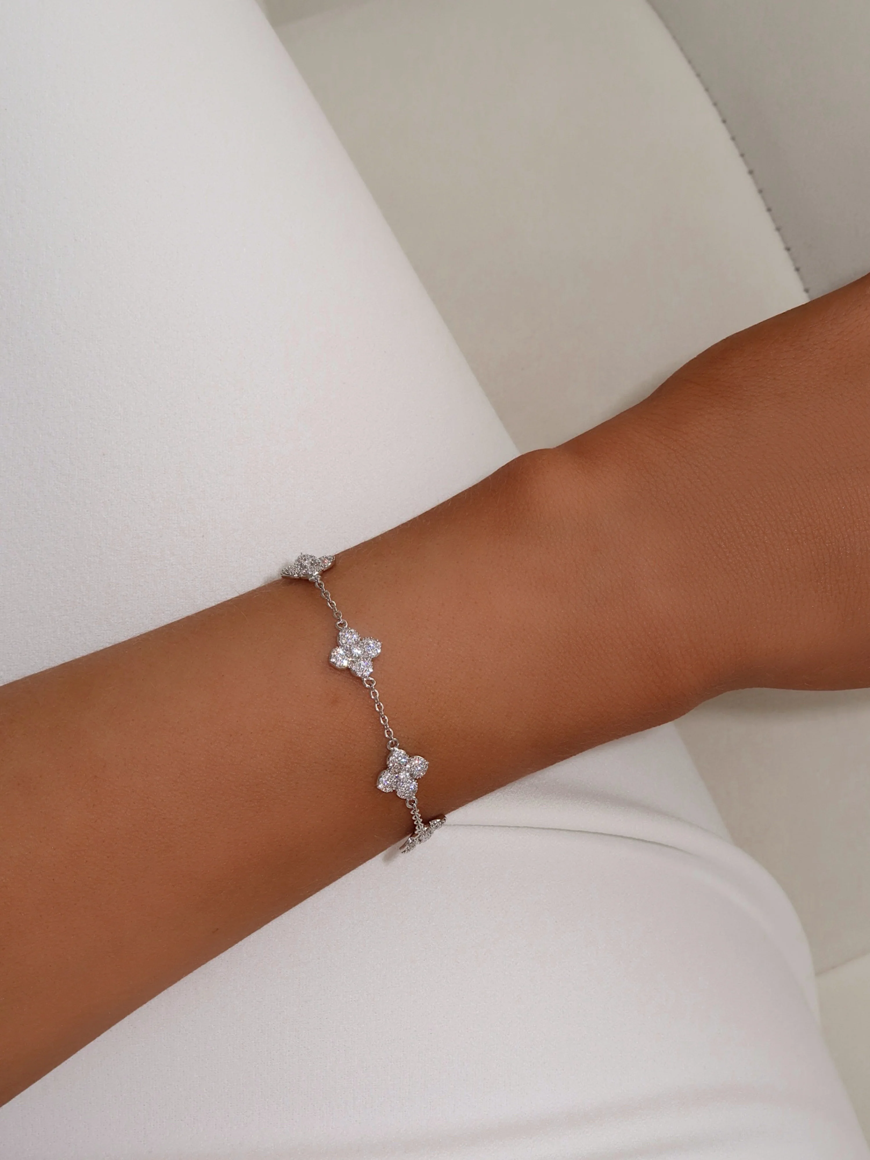 Multi-Mini Hydrangea Bracelet - Image 2