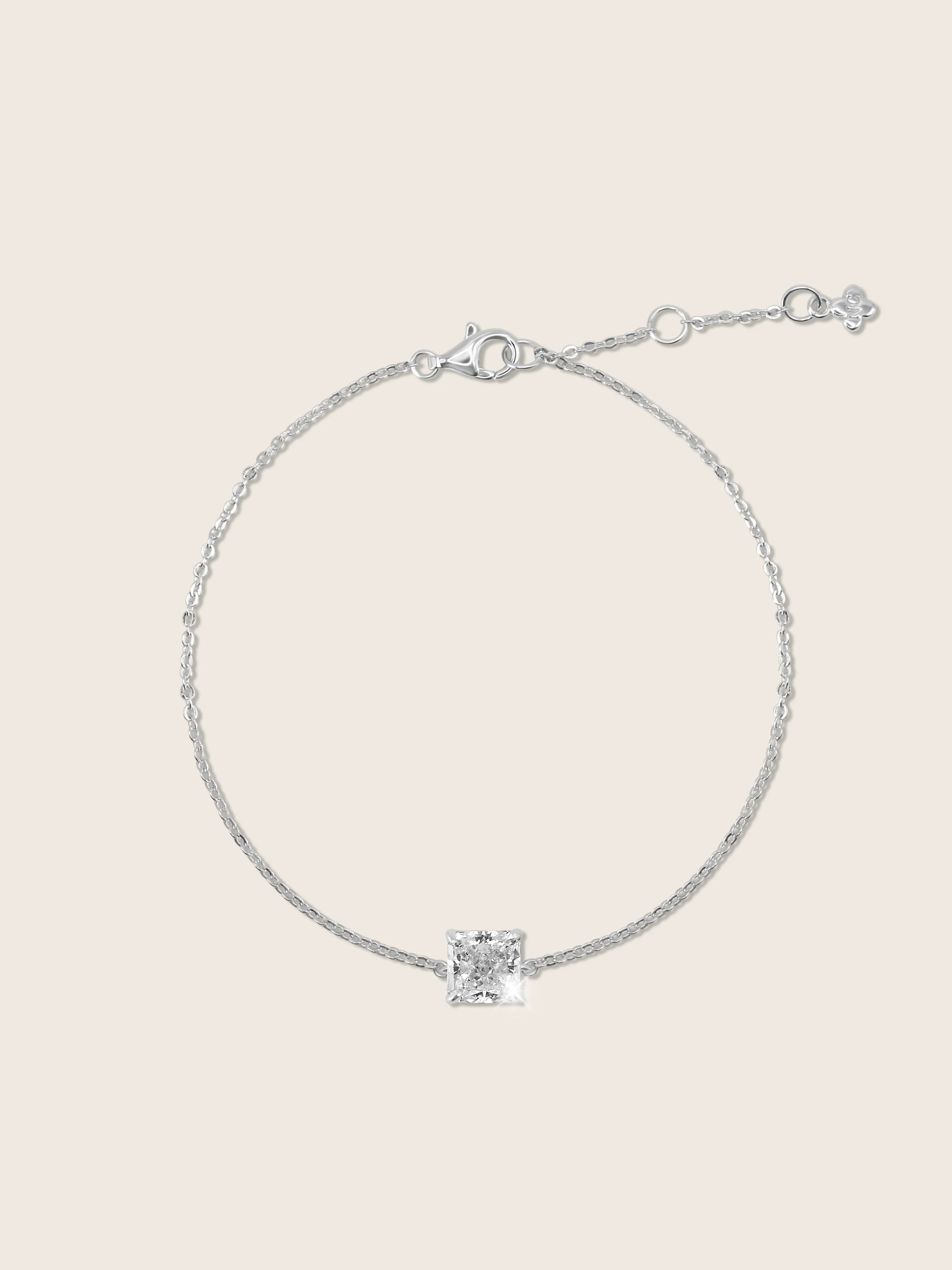 REGINA Princess Cut Square Bracelet