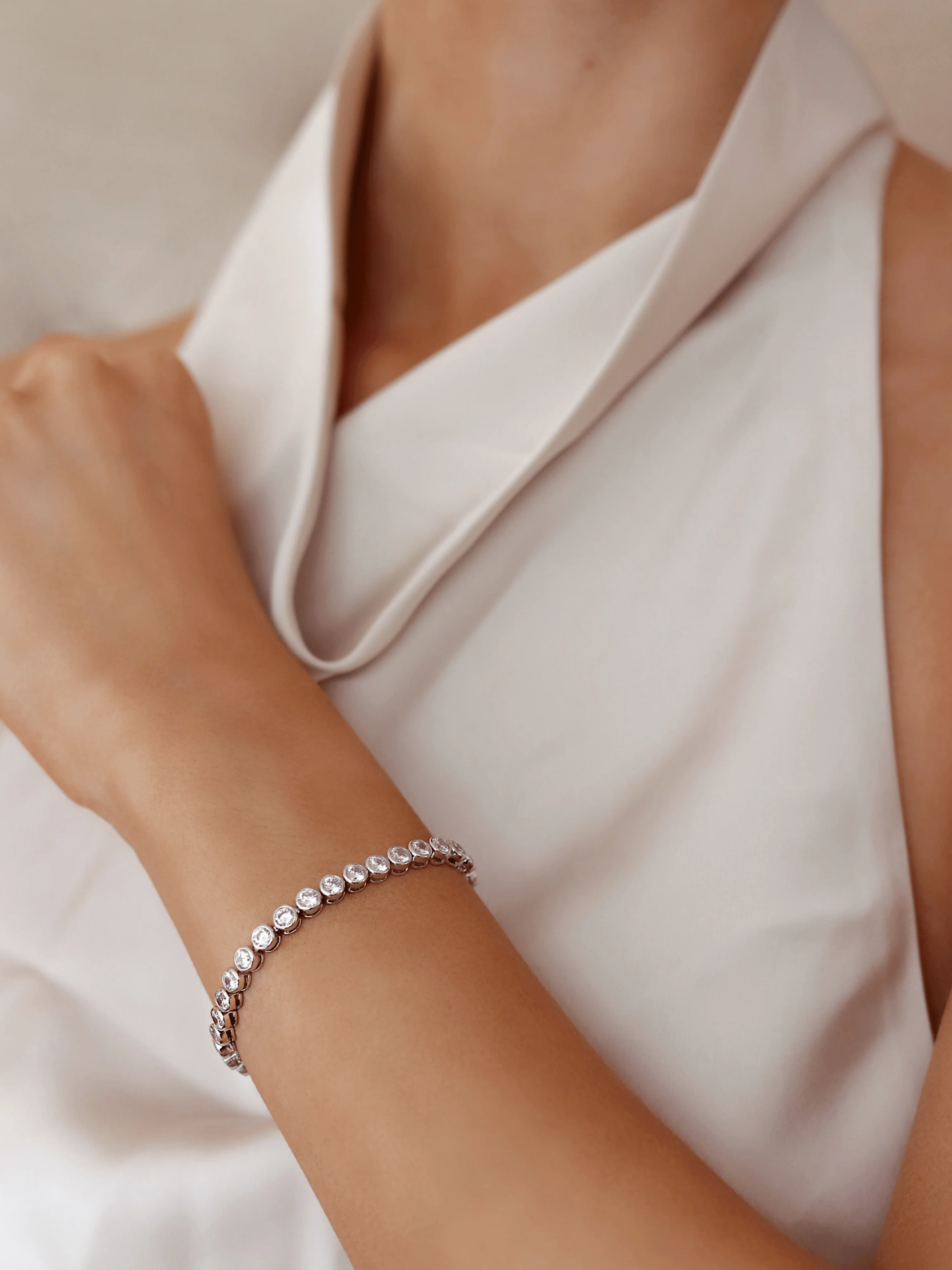 Serena Tennis Bracelet - Image 2