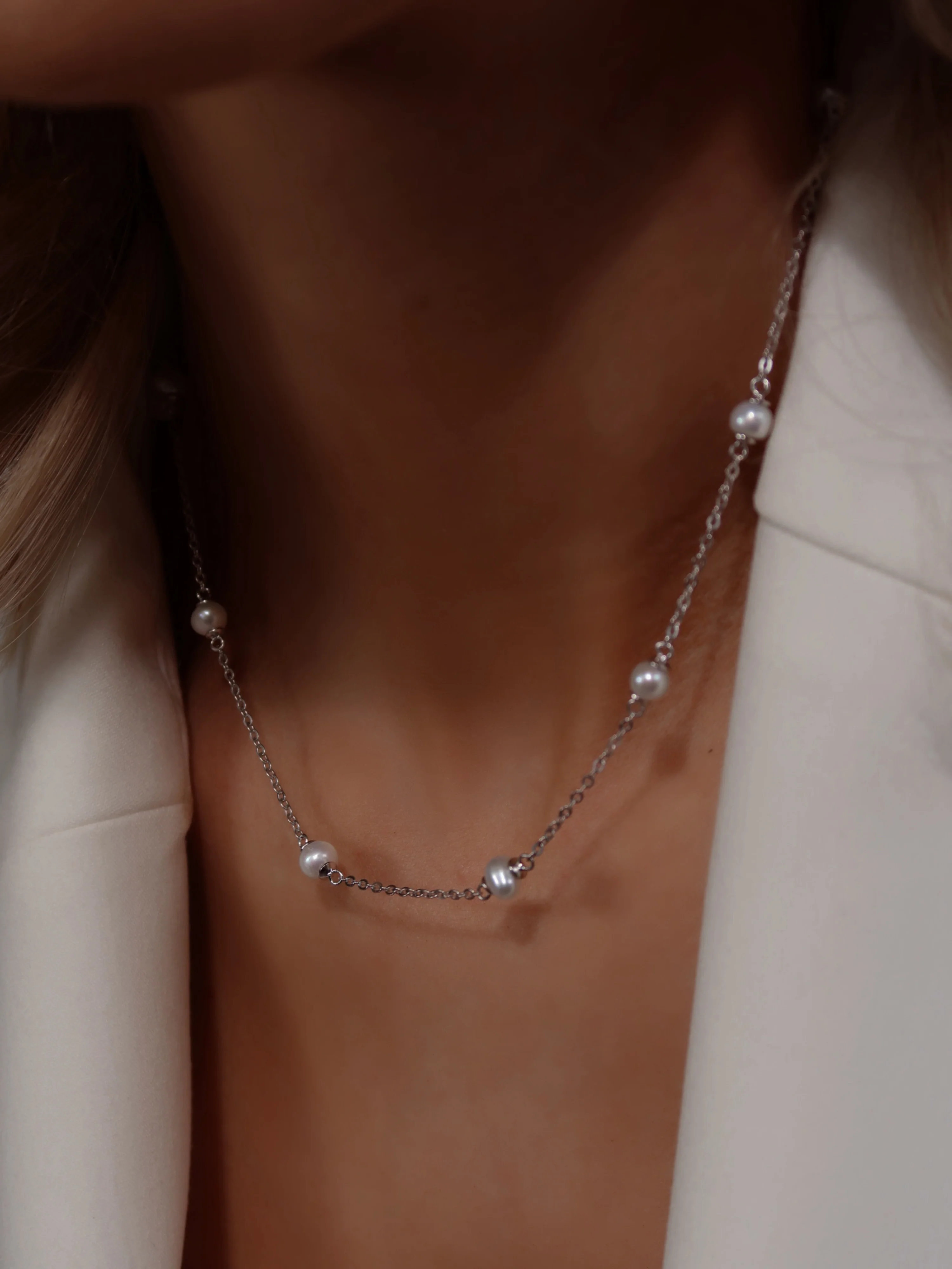 Sophia Mini Freshwater Pearl Choker - Image 3