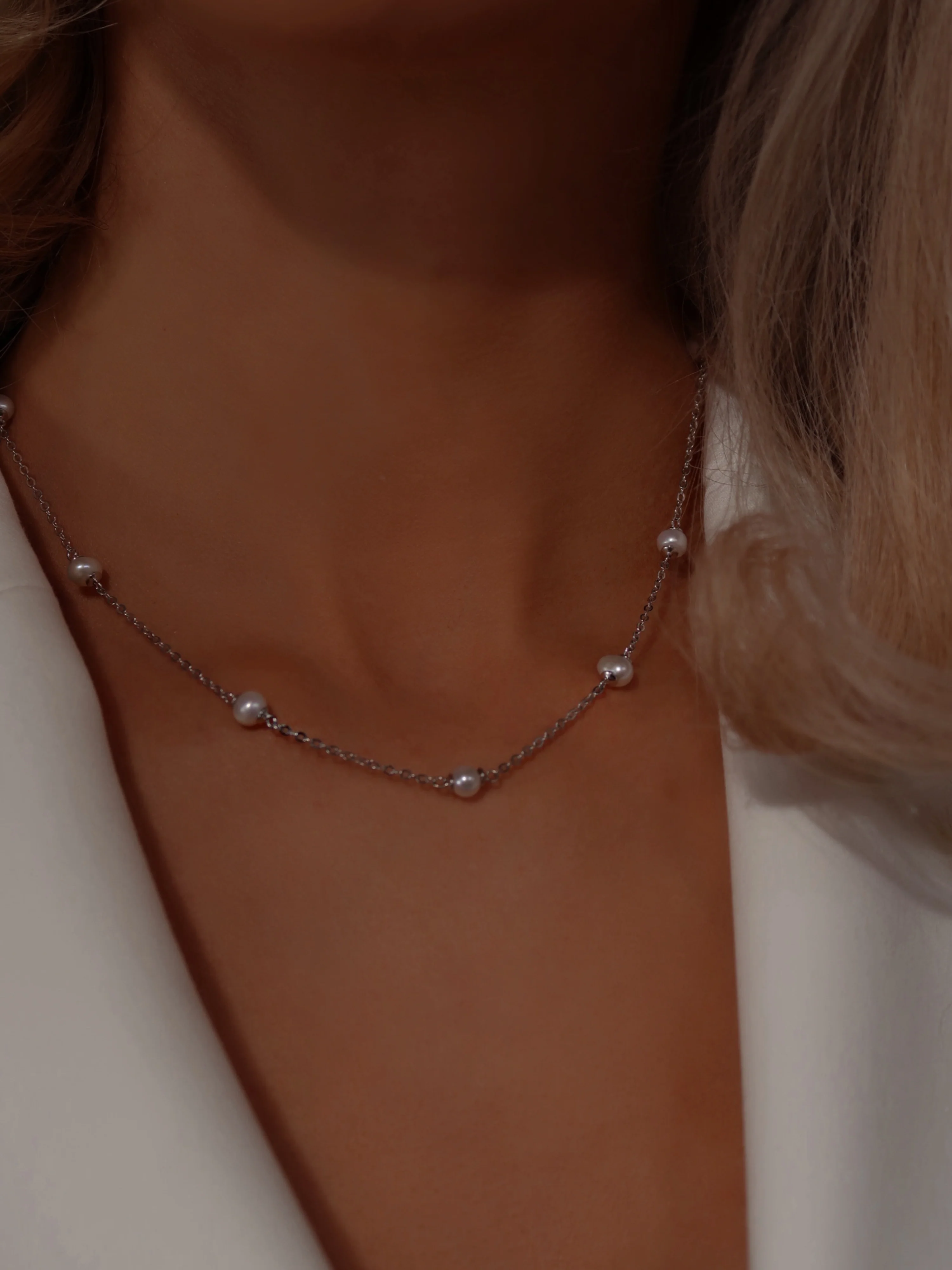 Sophia Mini Freshwater Pearl Choker - Image 4