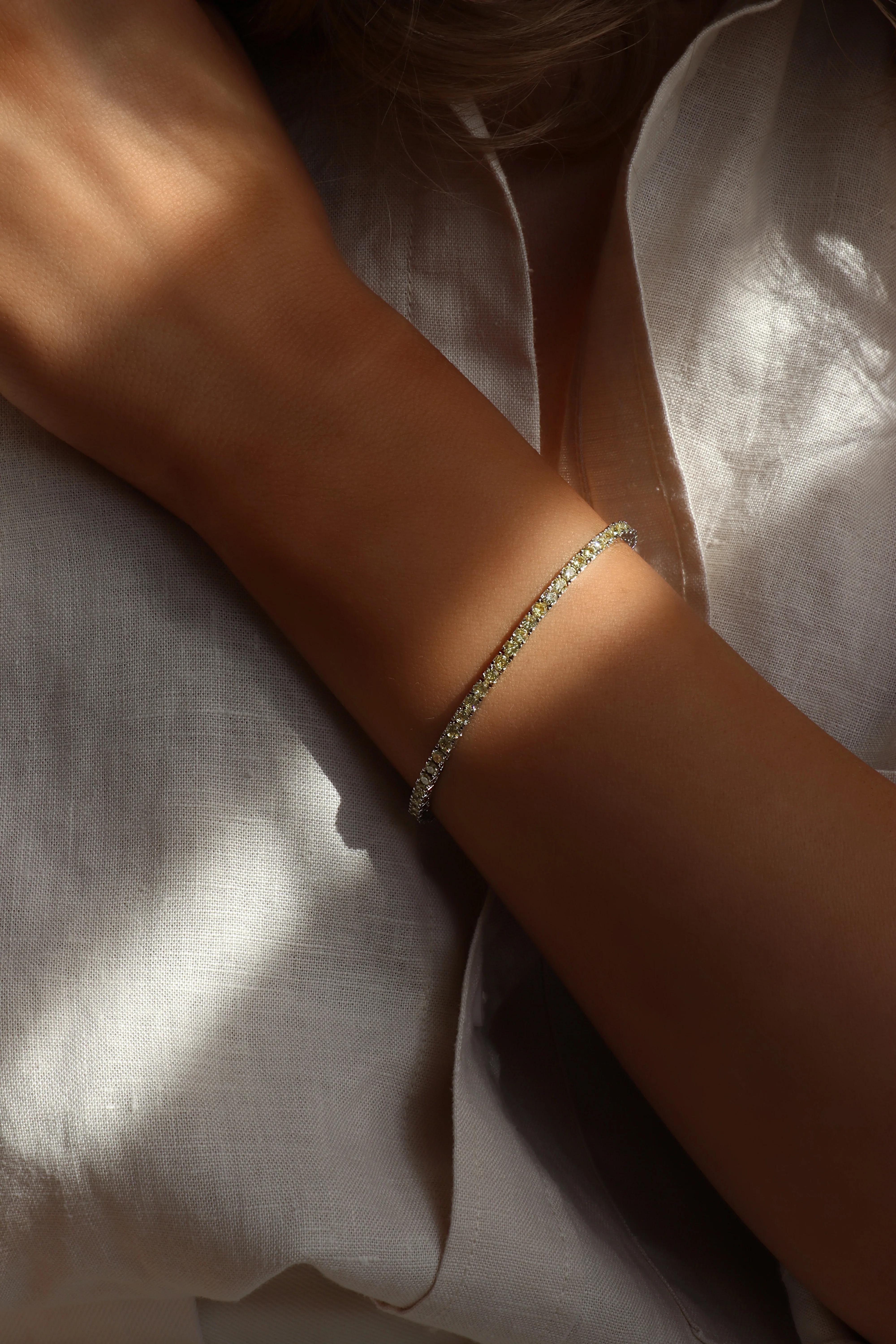 Xanthe Tennis Bracelet - Image 2